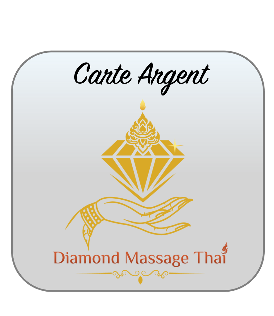 Carte Argent (5 massages + 1/2 gratuit)